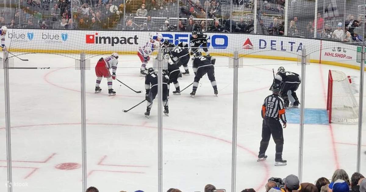 LA Kings Ice Hockey Game at Arena Klook United Kingdom